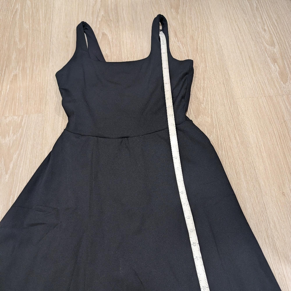 SPANX Black Get Moving Tank A-Line Mini Dress - Picture 13 of 15